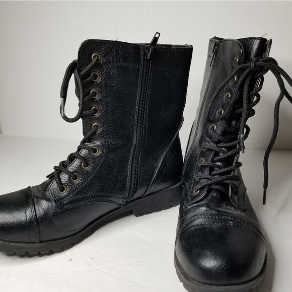 Bamboo boots side zipper - Picture 3 of 6